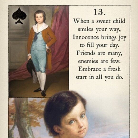 Blue Bird Lenormand, New,  Sealed,  Sat under Texas 100% totality April 8, 2024 - Picture 4 of 9